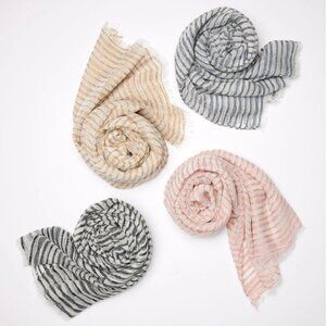 Sferra Marina Scarf--Gold--NWT!